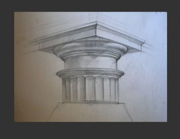 Дорическая Капитель референс