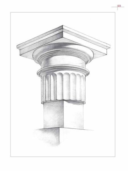 Дорическая Капитель построение