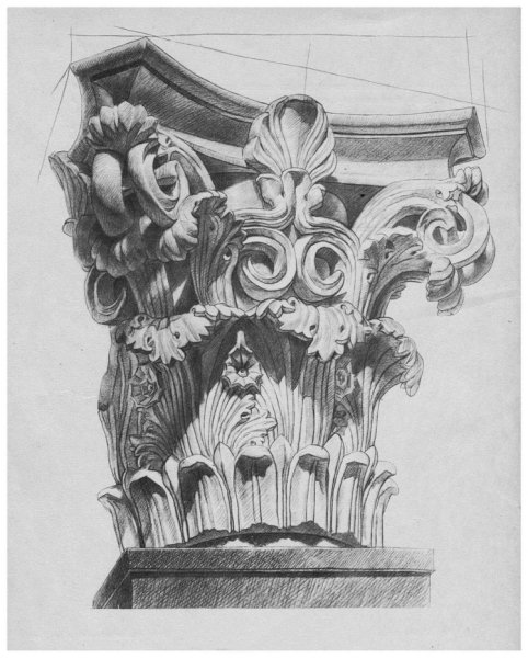 Дорическая Капитель в архитектуре