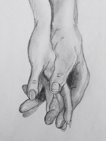 Рисунки карандашом о нежности