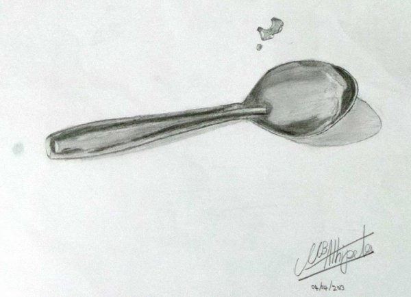 Эскиз ложки