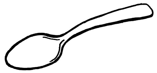 Ложка рисунок