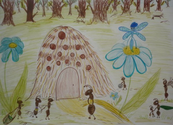 Нарисовать Муравейник