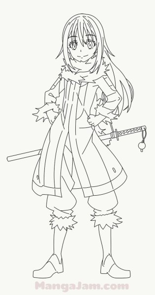 Аниме о моём перерождении в слизь Римуру Темпест