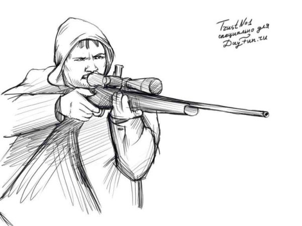 Военные рисунки