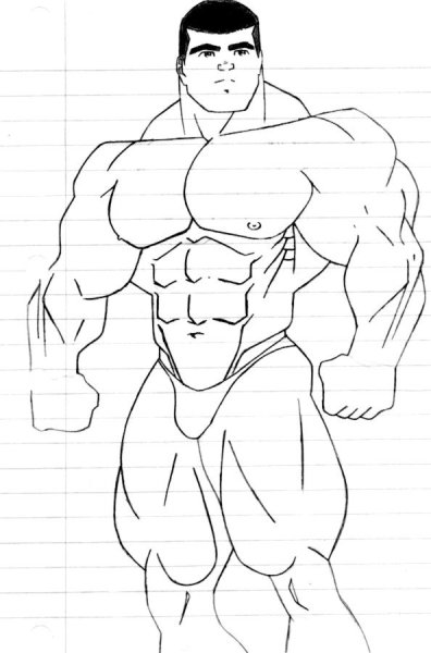 Силач карандашом