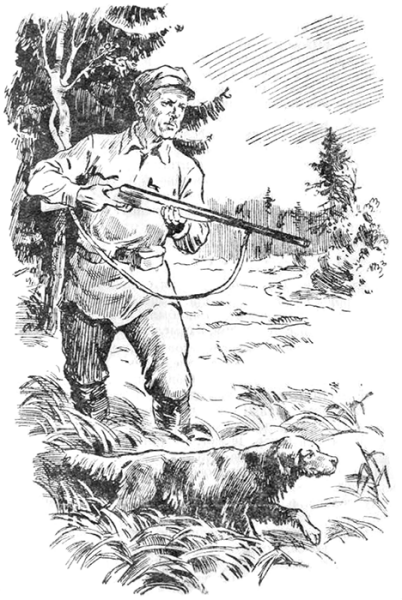 Охотник карандашом для детей