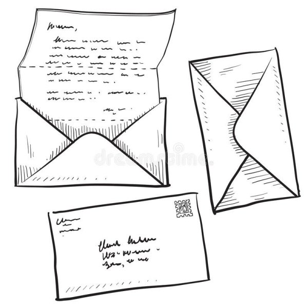 Письмо рисовать