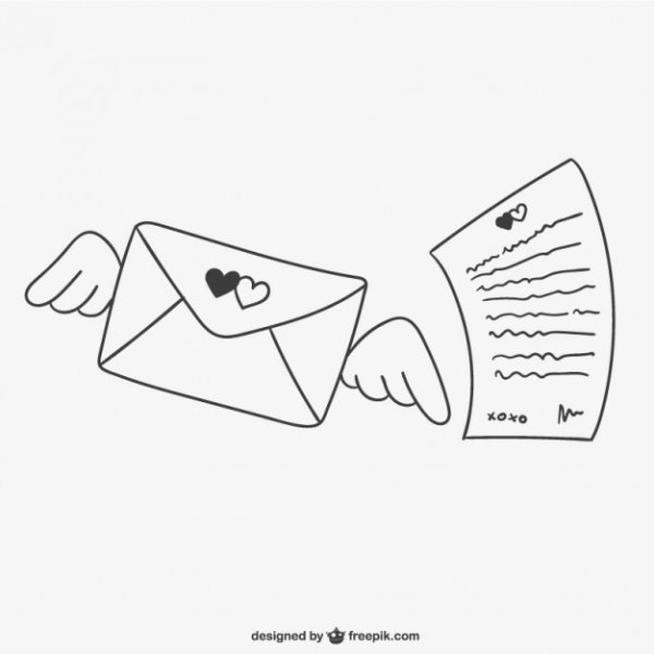 Письмо эскиз