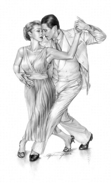 Танцы зарисовки