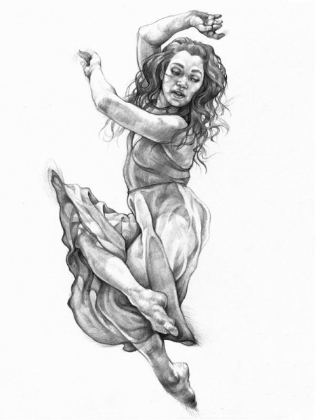 Танец набросок