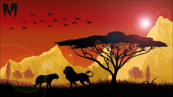 Король Лев Саванна