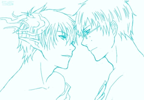 Рисунки для срисовки яой