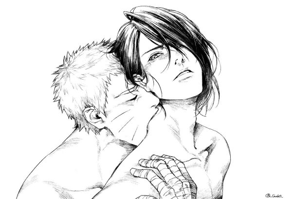 Яой карандашом