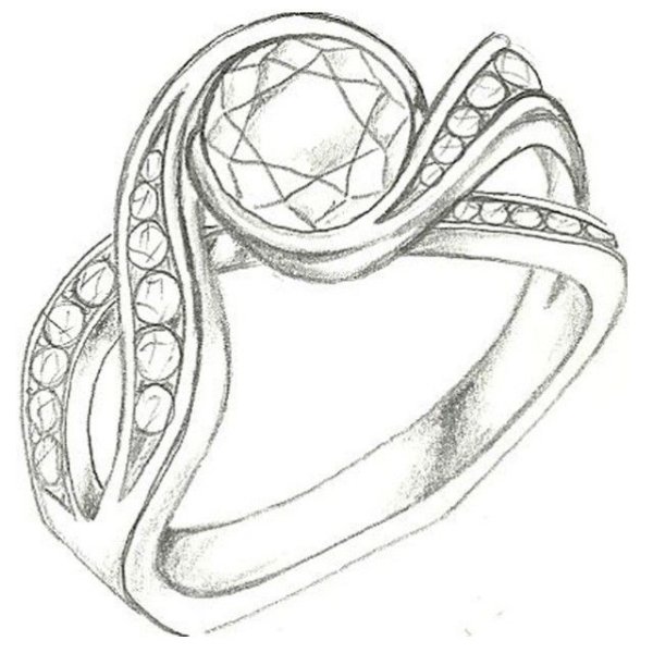 Эскизы ювелирных украшений