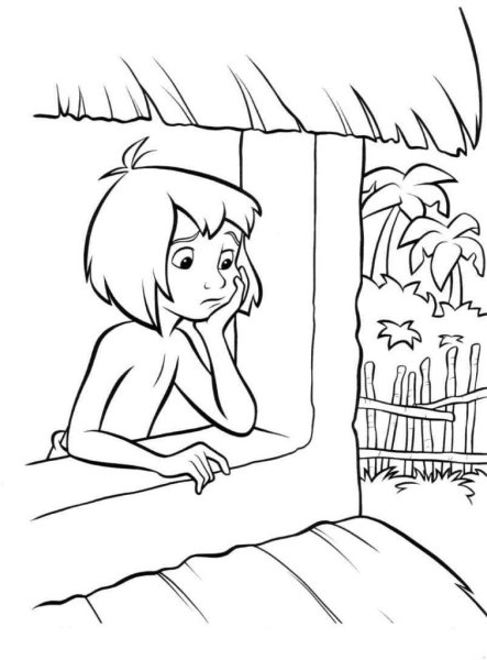 Нарисовать Маугли