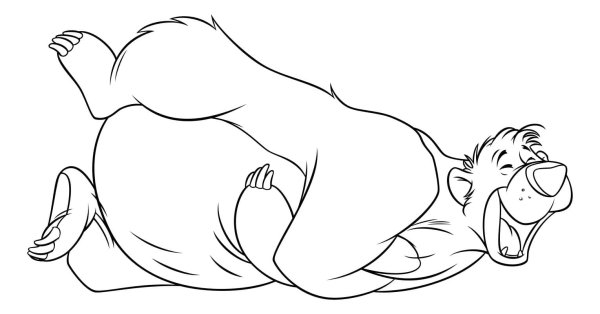 Раскраска. Книга джунглей