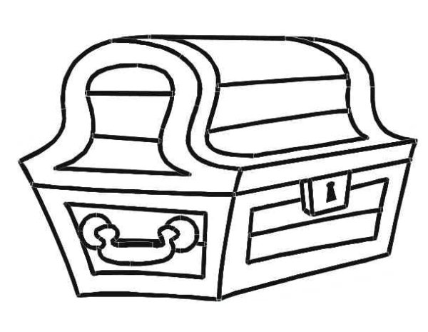 Шкатулка с рисунком