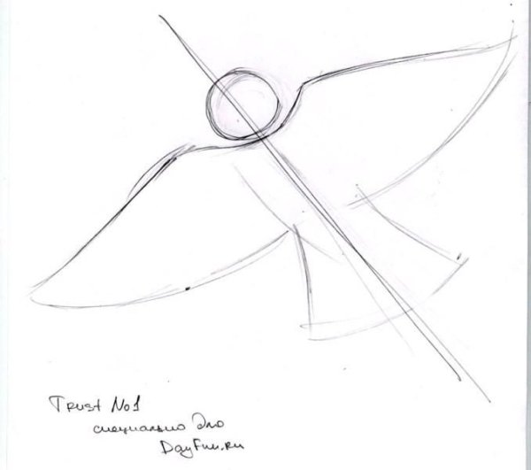 Как нарисовать жаворонка