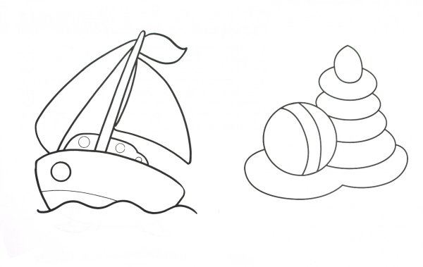 Юла игрушка раскраска