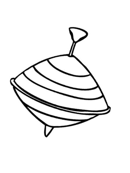 Рисунок веселая Юла