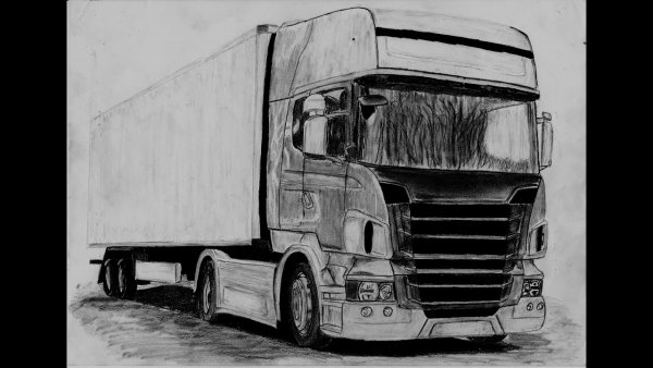 Срисовать фуру