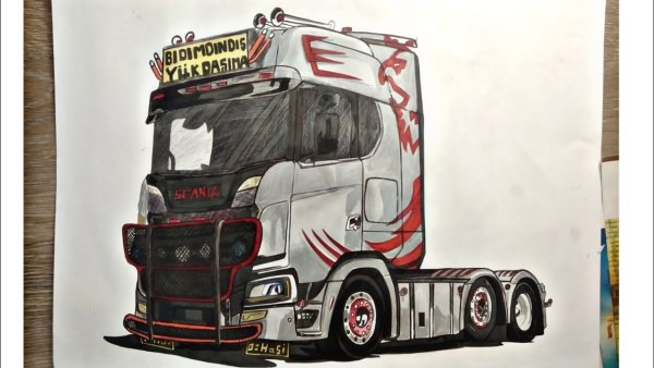 Scania рисунок