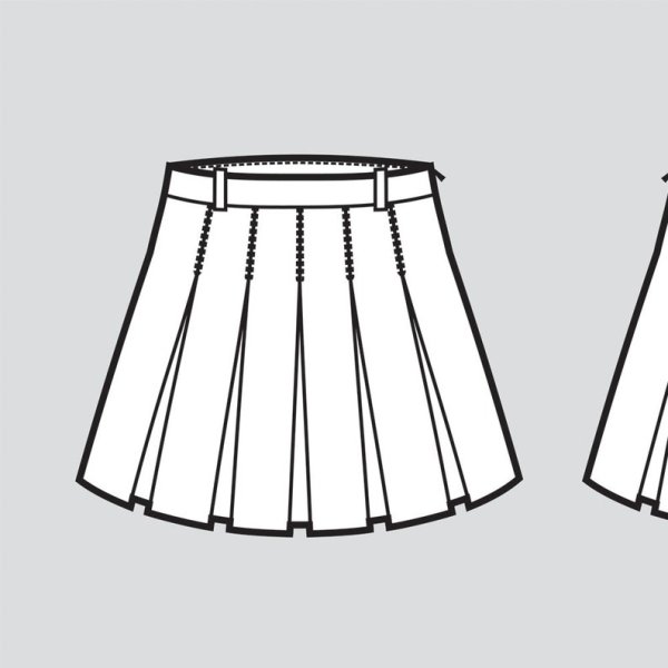 Юбка вектор