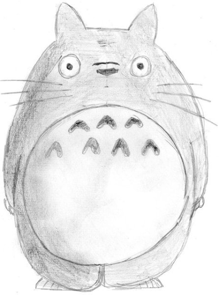 Нарисовать Тоторо