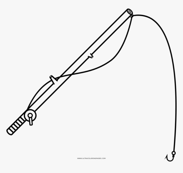 Стилизованная удочка