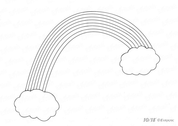 Радуга рисунок
