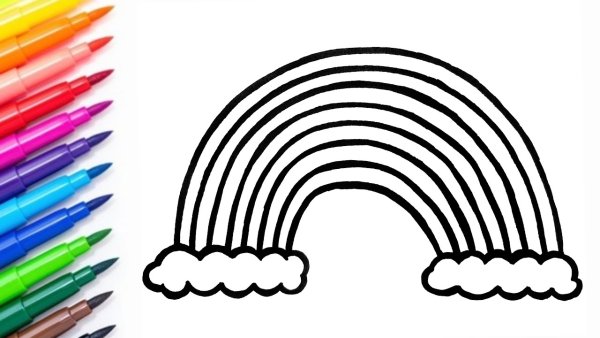 Раскрашивание красками для детей