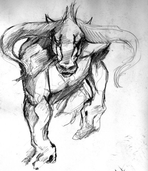 Минотавр эскиз