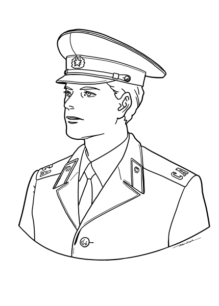 Полиция карандашом