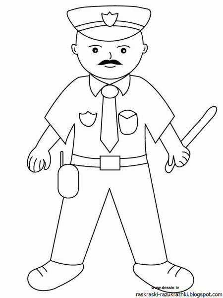Контур полицейского