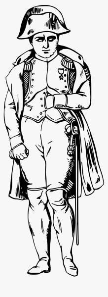 Наполеон Бонапарт раскраска