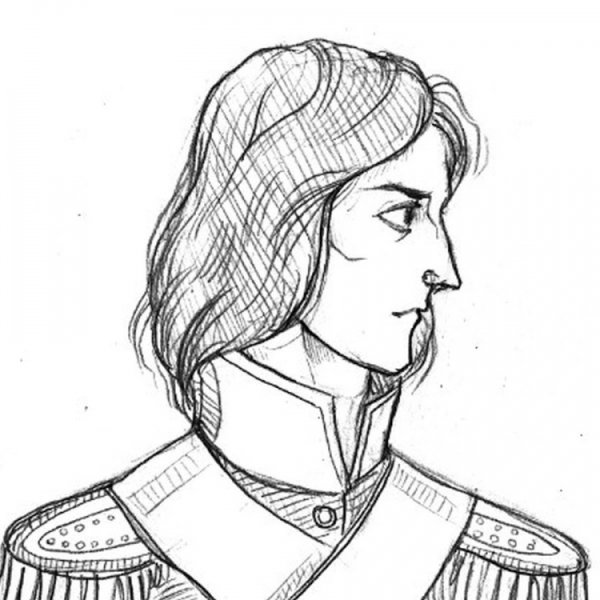 Наполеон Бонапарт рисунок