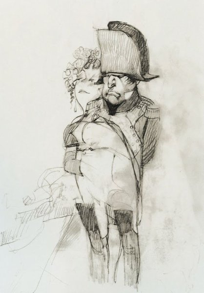 Наполеон Бонапарт раскраска