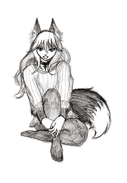 Кицунэ скетч