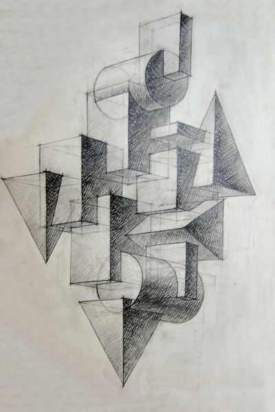 Объемная архитектурная композиция вступительный экзамен СПБГАСУ