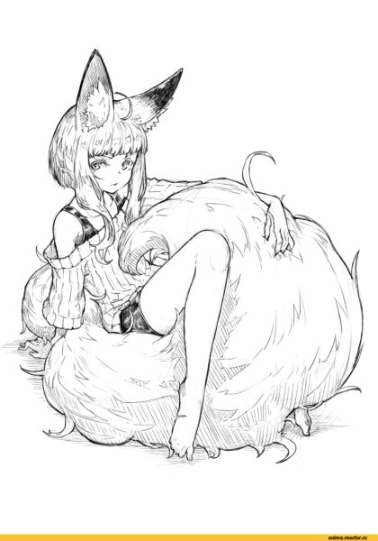 Девушка и лиса