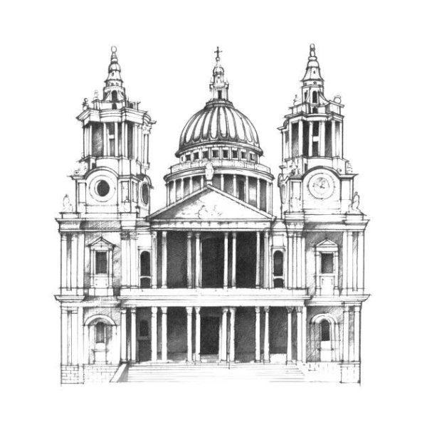 Архитектура Барокко Графика