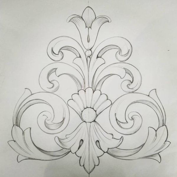 Орнаменты Барокко для резьбы