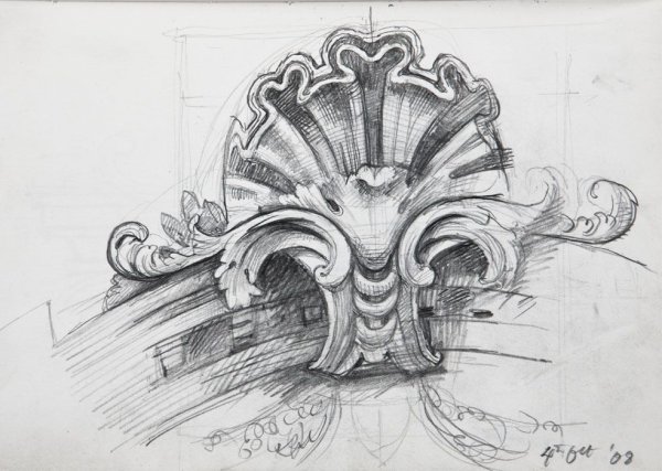 Рисунок в стиле Барокко