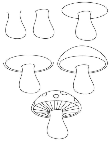 Грибы скетч