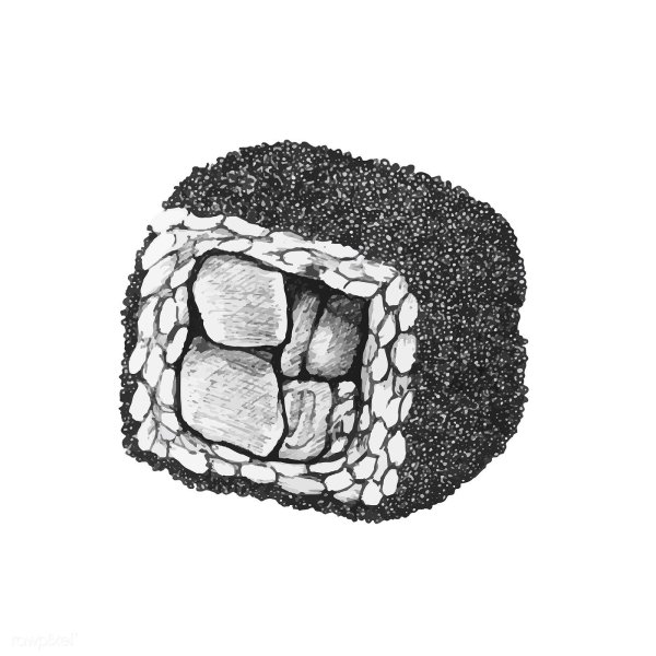 Роллы рисунок