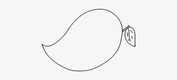 Манго шаблон для вырезания