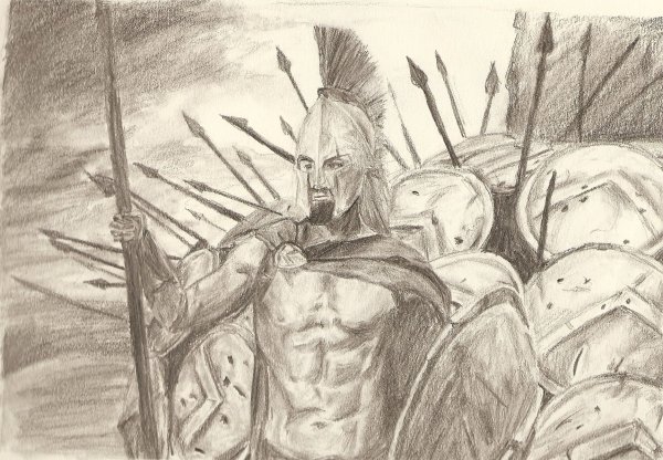 Спарта карандашом