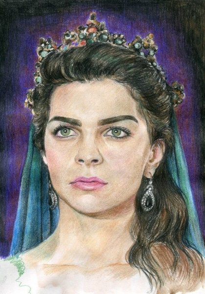 Великолепный век Махидевран портрет