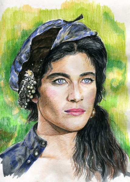 Хандан Султан портрет